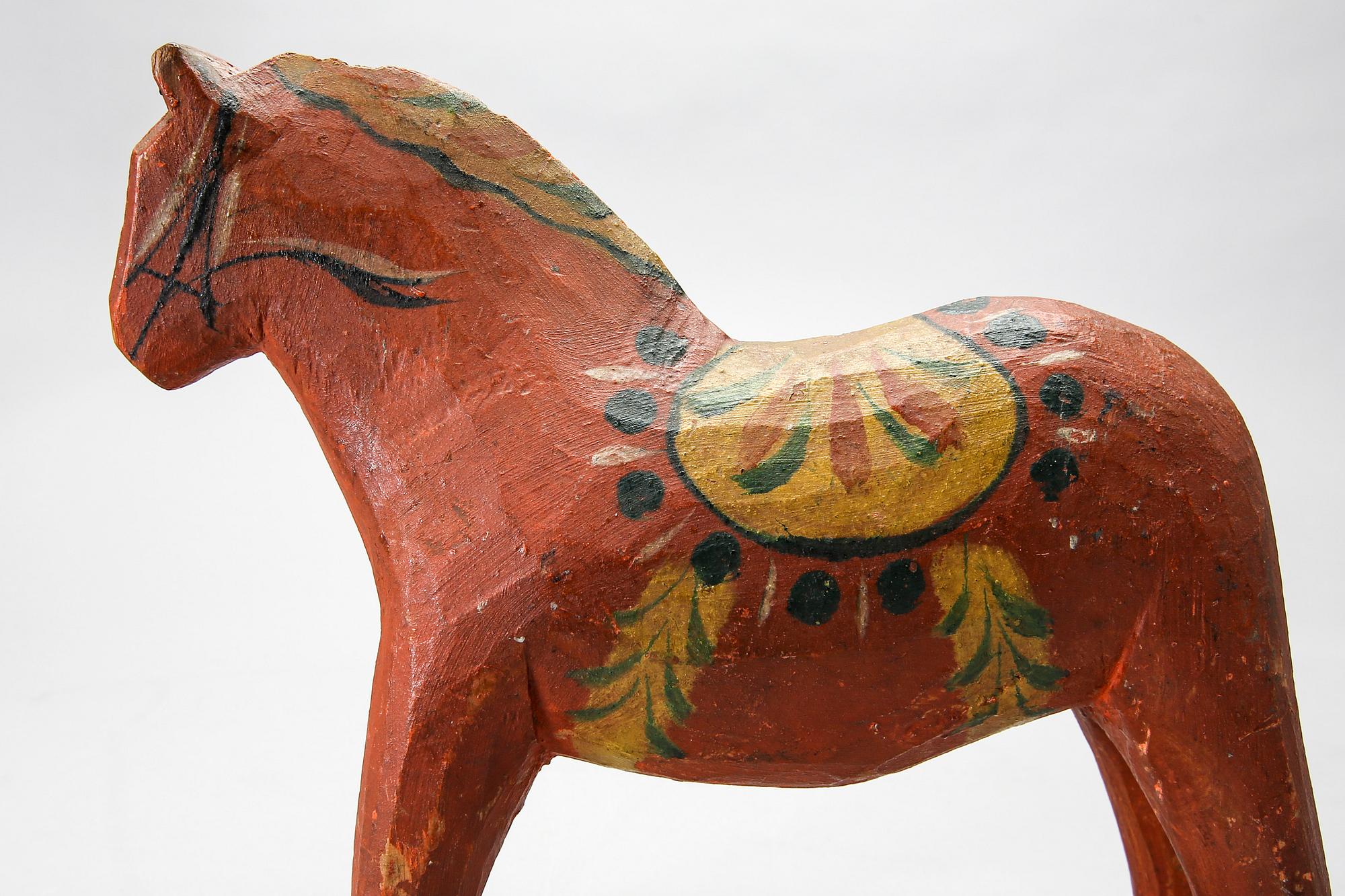 Dalahäst, Vattnäs/Bergkarlås, 1900-talets början.