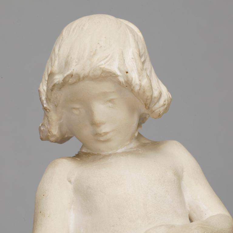 CHRISTIAN Eriksson, gips, signerad i gods.