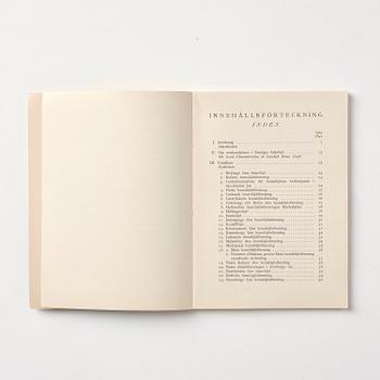Stockholm Exhibition 1930, catalogue, brochures and souvenirs, six pieces.