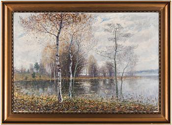 CARL JOHANSSON, olja på duk, signerad.