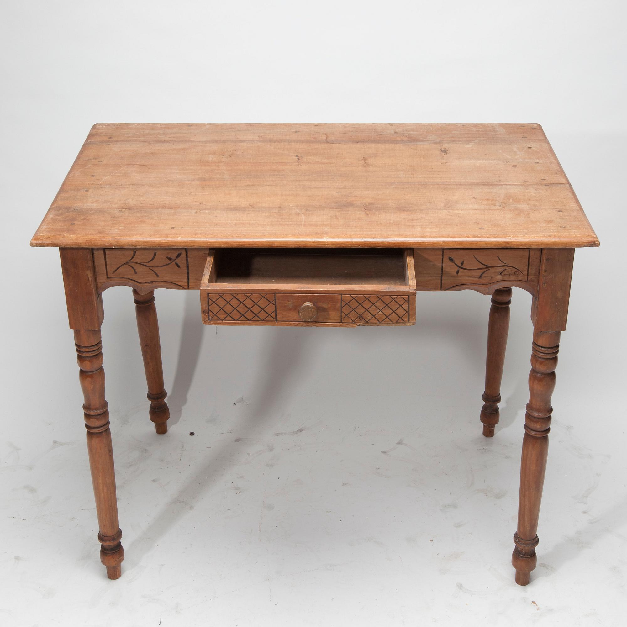 BORD, allmoge, 1800-talets slut.