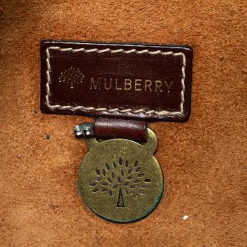 Mulberry, a messenger bag.