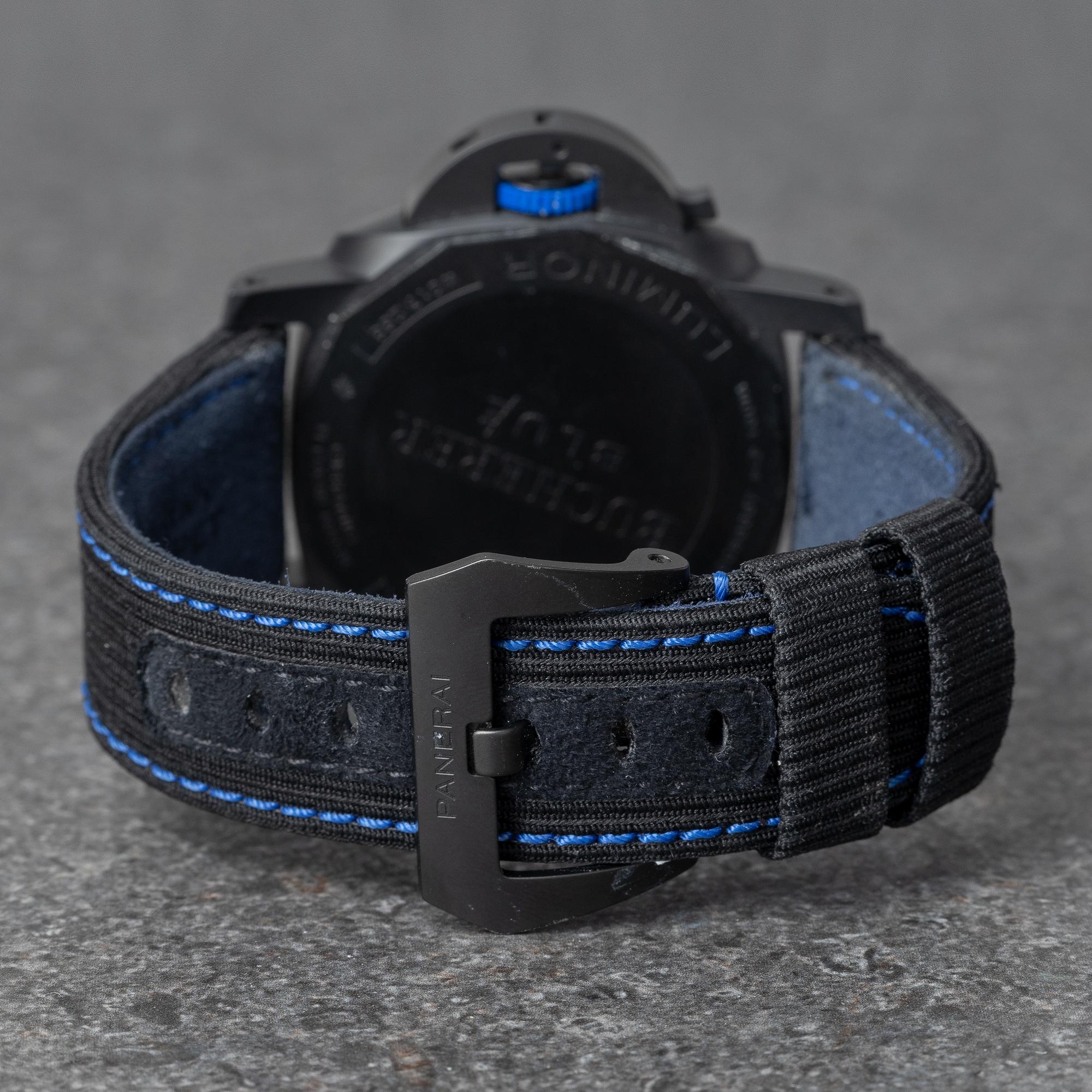 Panerai, Luminor GMT, “Bucherer Blue”, " "one of 288"", ca 2021.