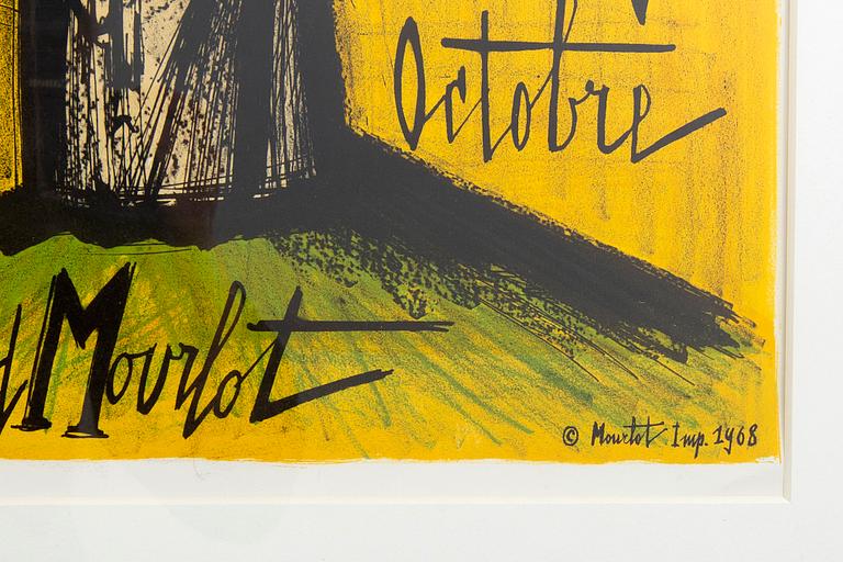 BERNARD BUFFET, Lithographic original poster 1968 from Atelier Mourlot.