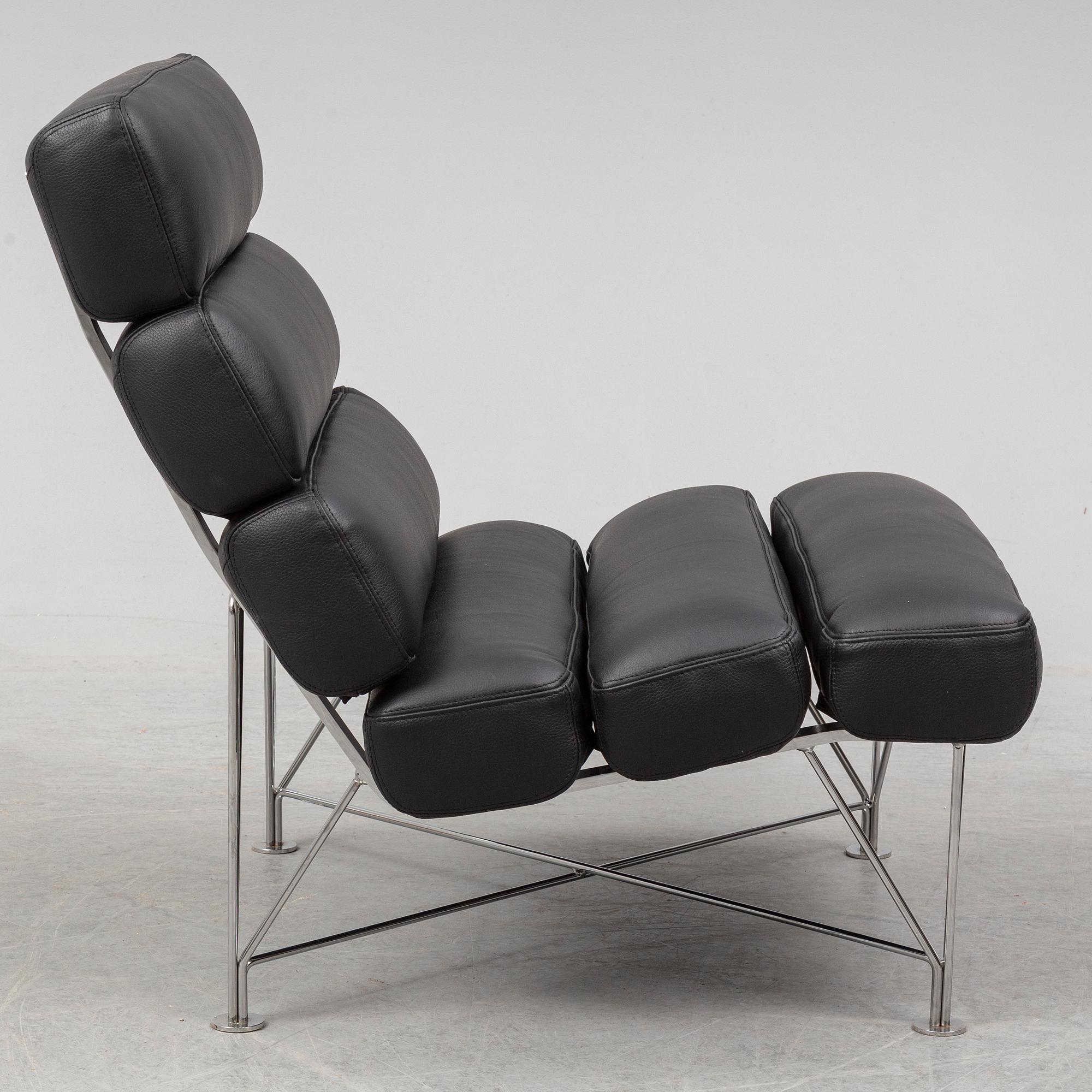 KENNETH BERGENBLAD, fåtölj, "Spider Chair", för Dux, formgiven 1982.