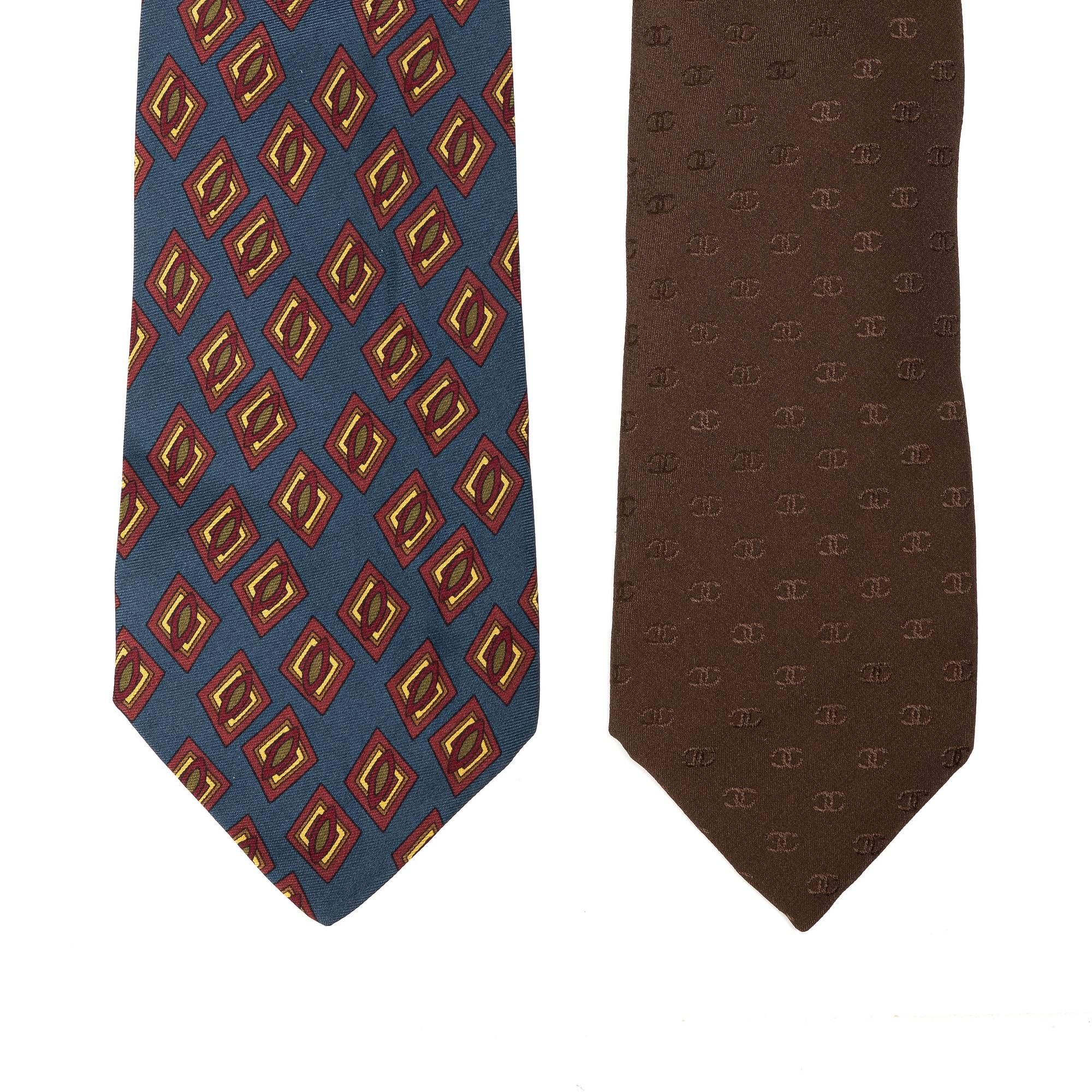 Chanel, Ties, 2 pcs.