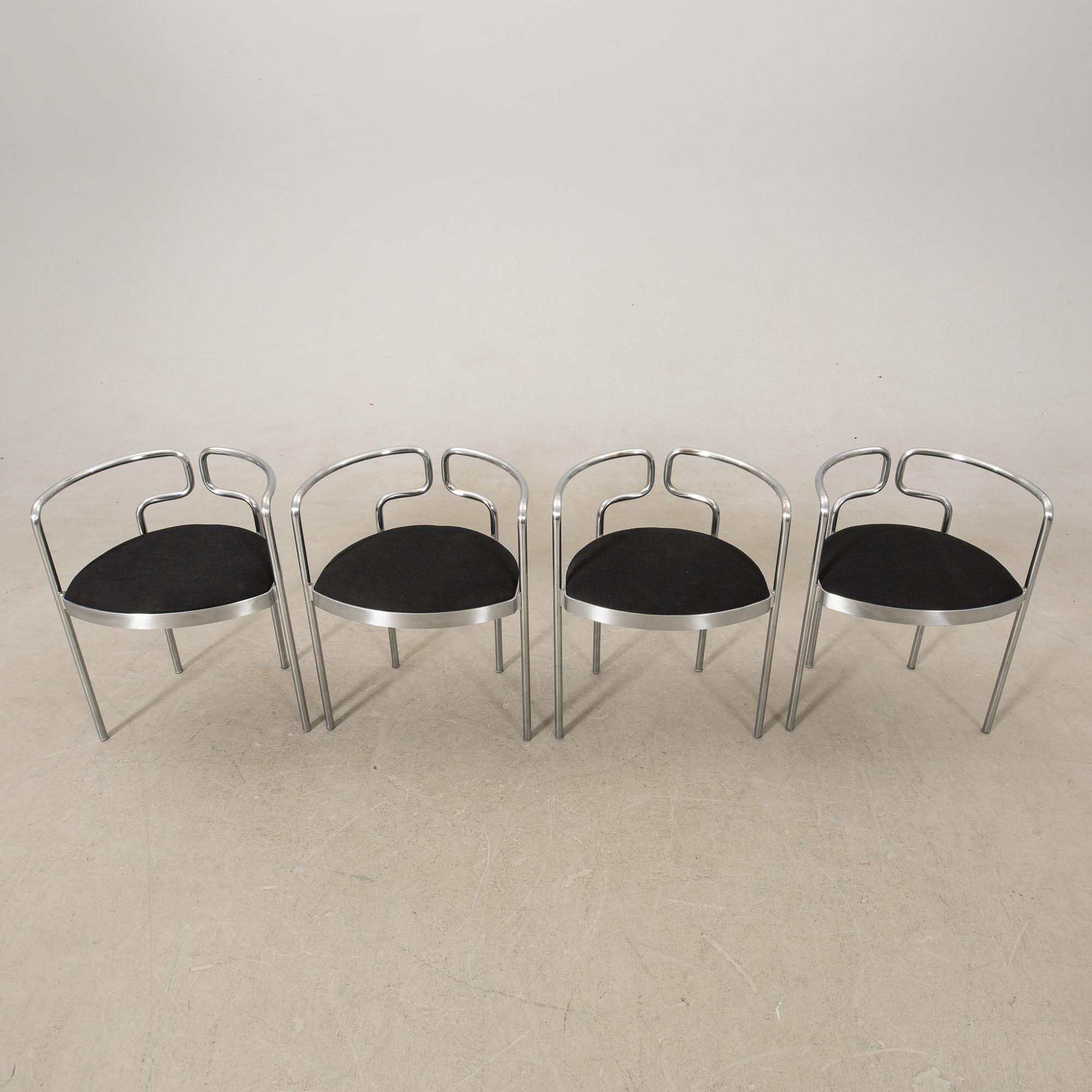 Henning Larsen, chairs, 4 pcs, model 9230, Fritz Hansen, Denmark, 1986.