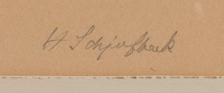 Helene Schjerfbeck, Leipurin tytär.
