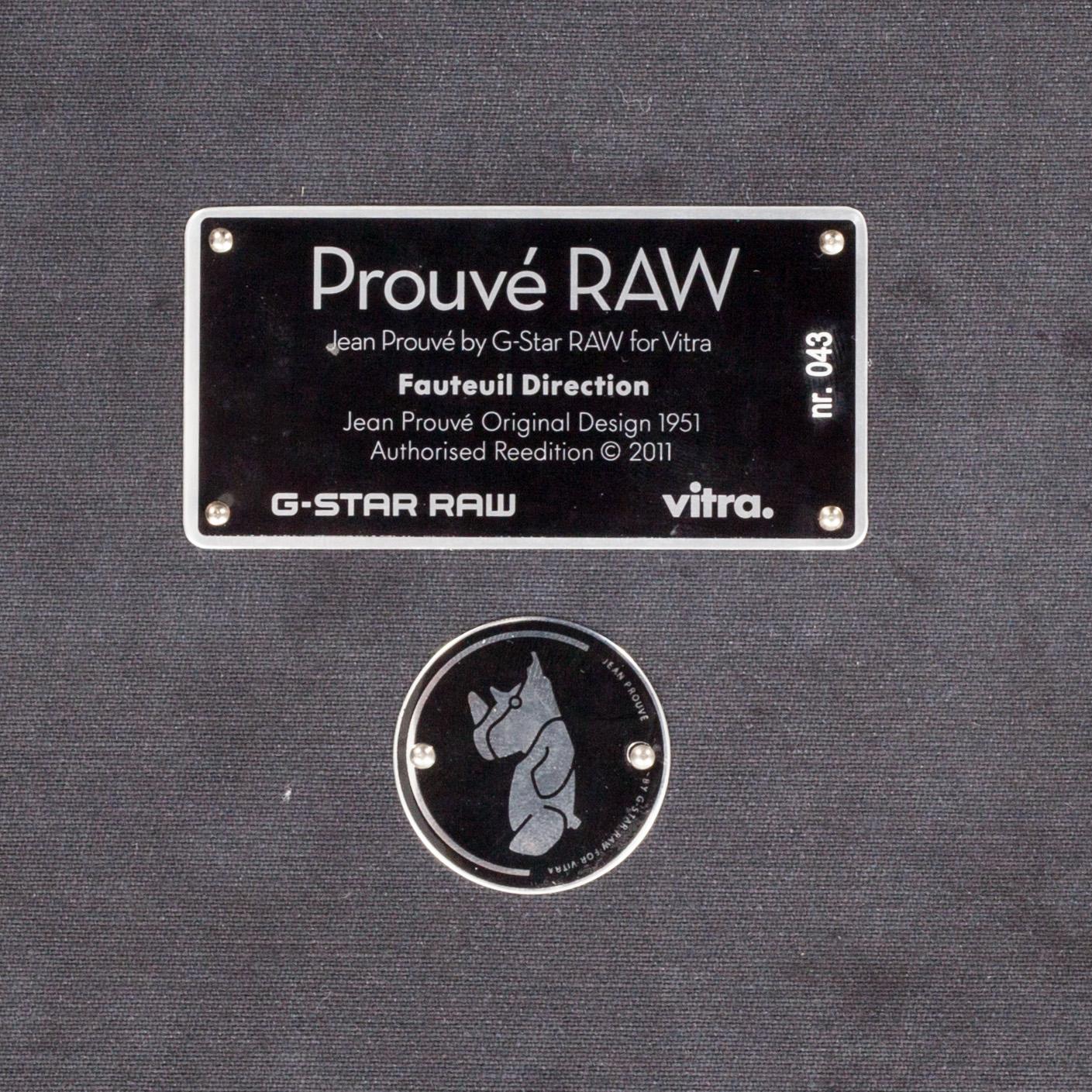 KARMSTOL, Jean Prouvé by G-STAR RAW for Vitra, 2011.
