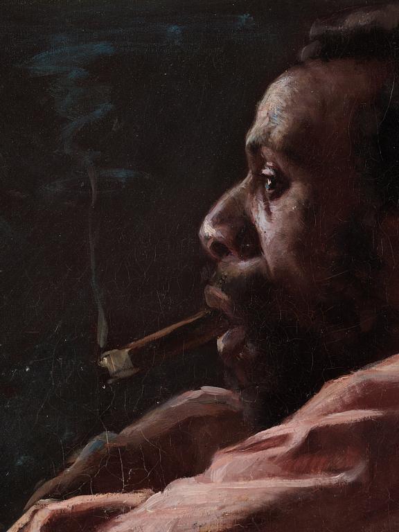 Caleb Althin, Porträtt av Pierre Louis Alexandre (Pettersson).