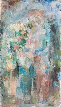 Anitra Lucander, Woman with flowers.