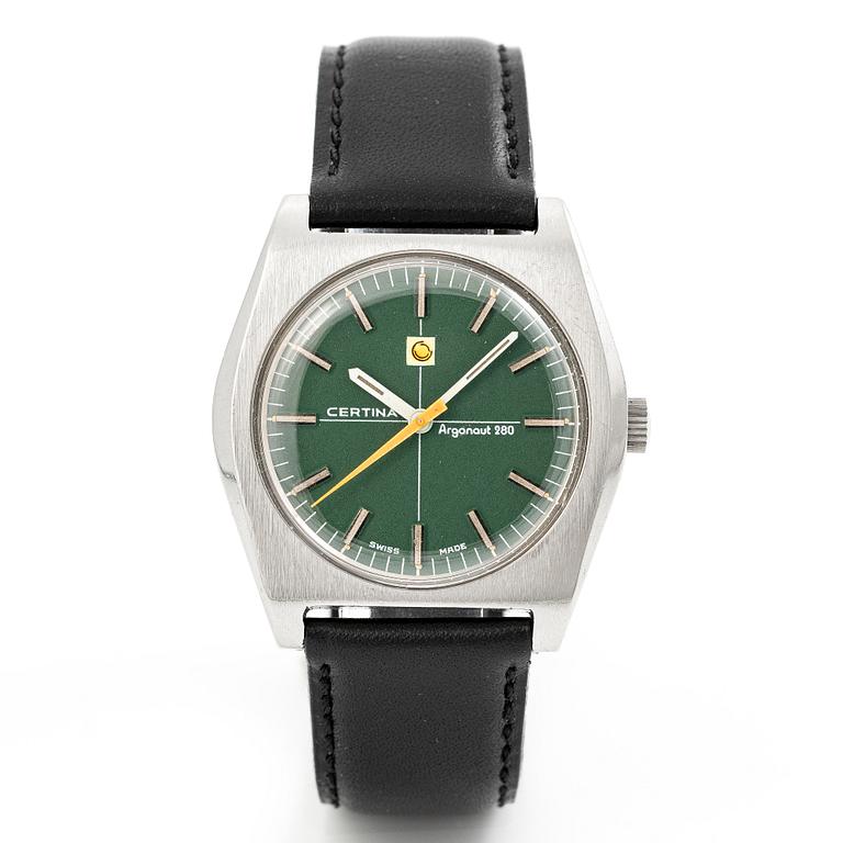 Certina, Argonaut 280, “No Reserve”, wristwatch, 36.5 mm.