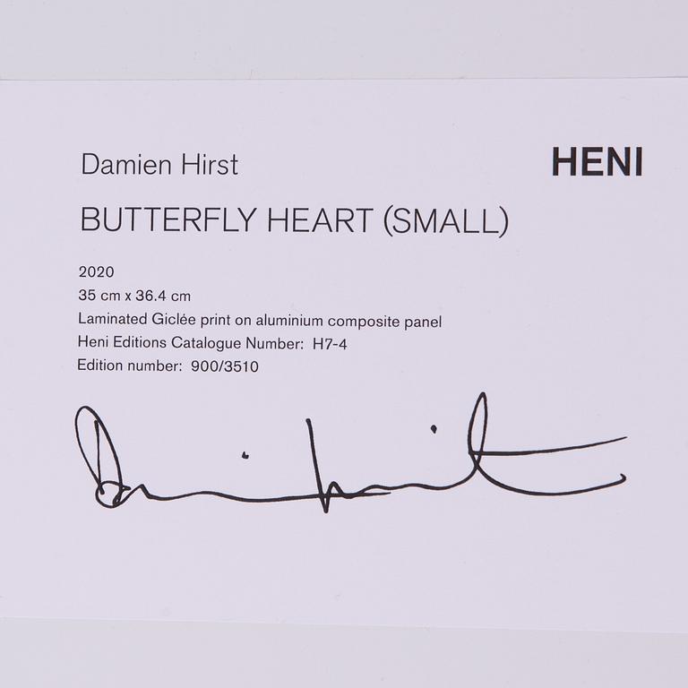 Damien Hirst, "Butterfly Heart" (Small).