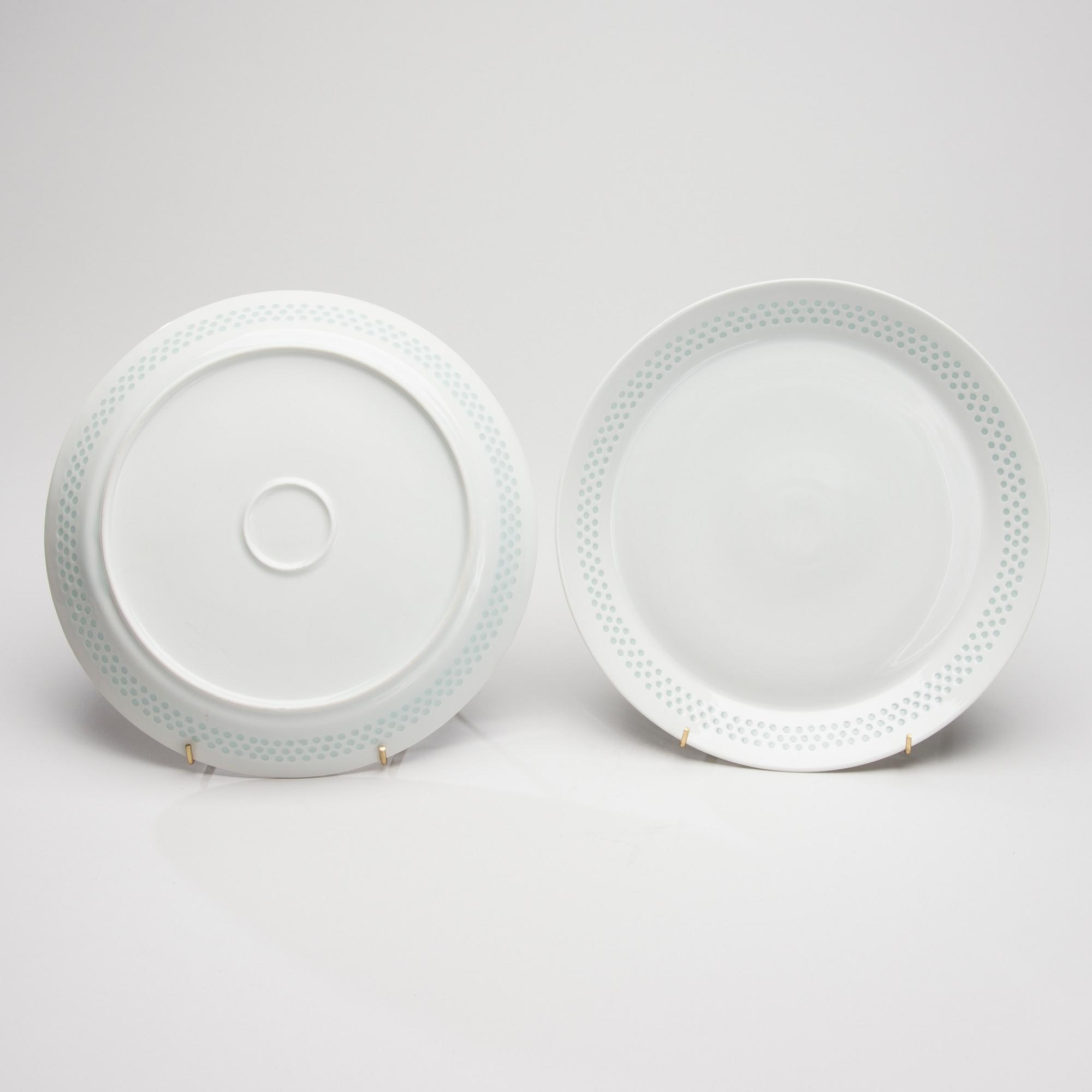 FRIEDL HOLZER-KJELLBERG, TEA SET 31 PIECES. Helmi. Sign. F.H.Kj, Arabia made in Finland.