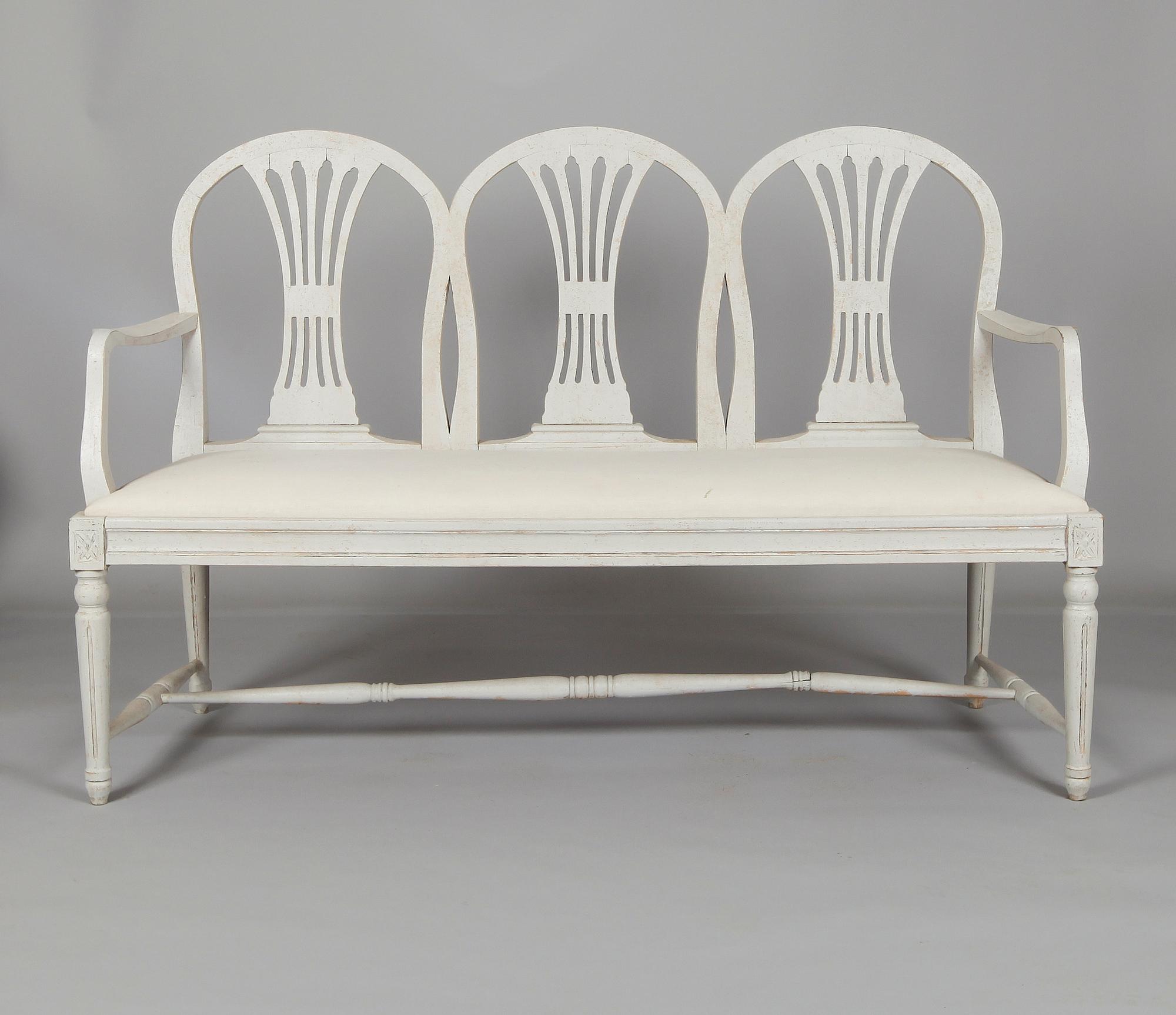SOFFA, gustaviansk stil, 1900-talets första hälft.