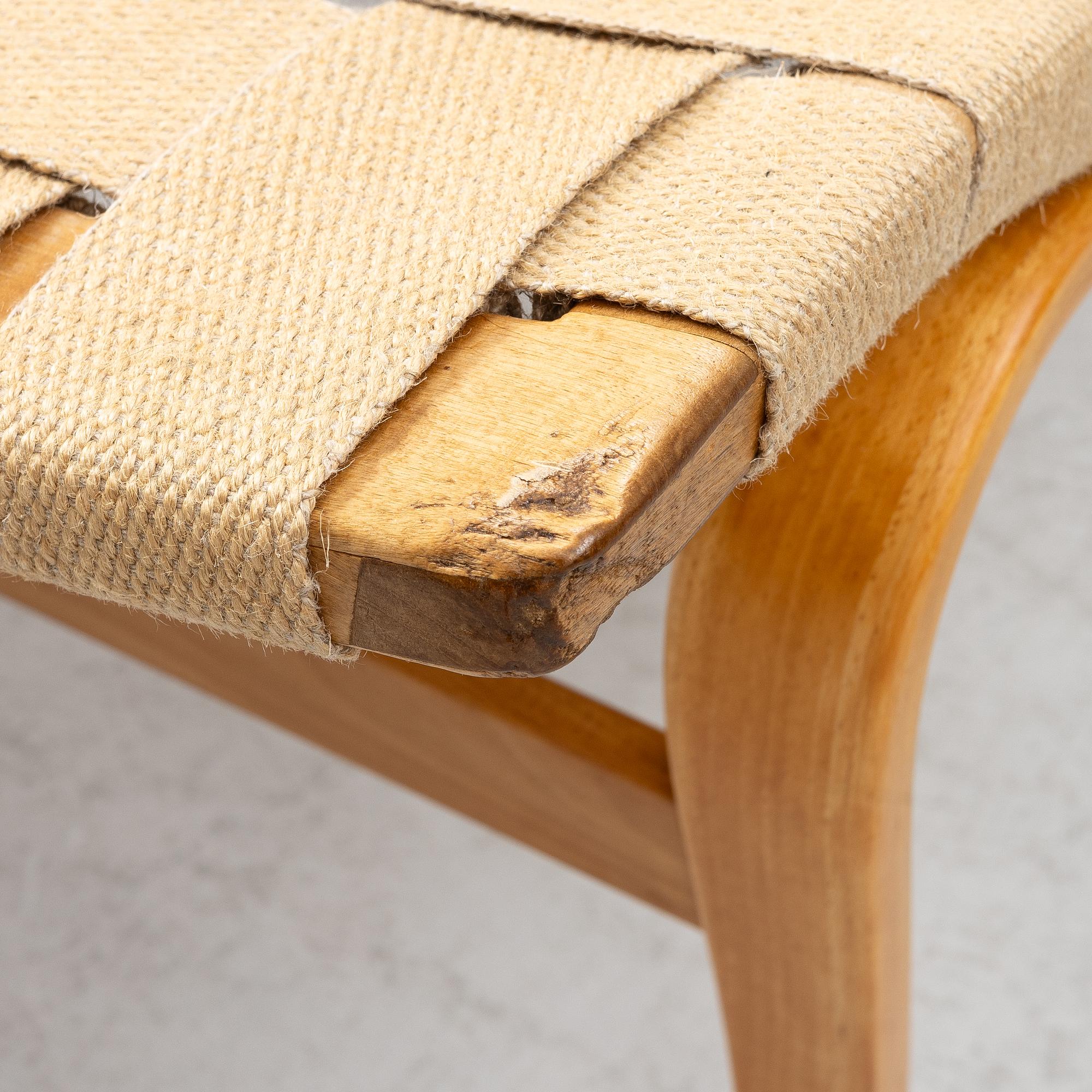 Bruno Mathsson, armchair, 'Pernilla', Firma Karl Mathsson, 1944.