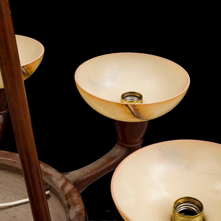 A 1920s ceiling light.