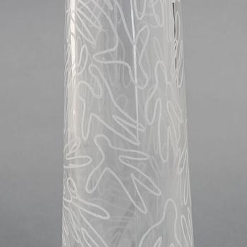 Martti Rytkönen, a glass vase, Orrefors Expo, 2000.