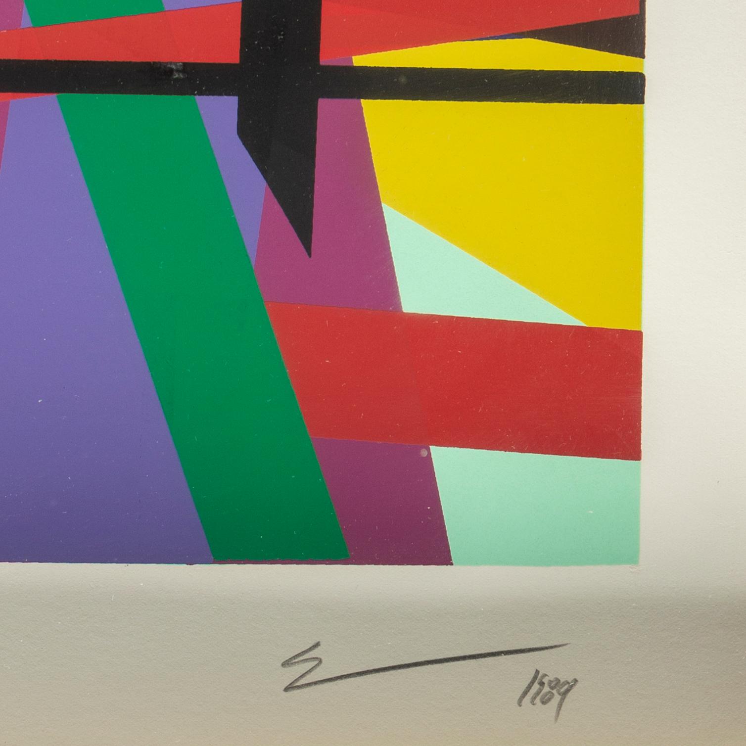 STEVEN MCCALLUM, screenprint, signed and numbered 16/48.