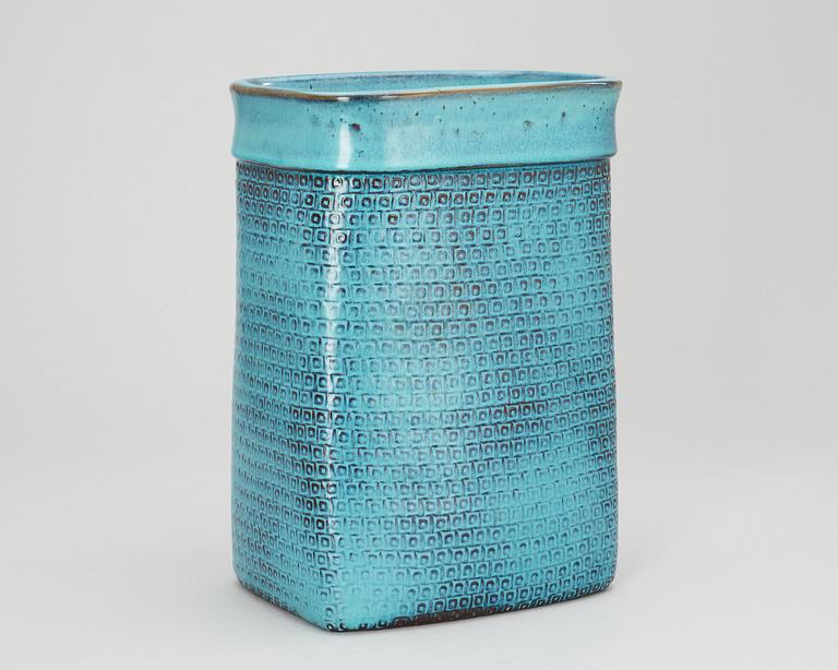 A Stig Lindberg stoneware vase, Gustavsberg Studio 1965.
