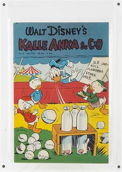 Comic book, "Donald Duck & Co" No. 5, 1951.
