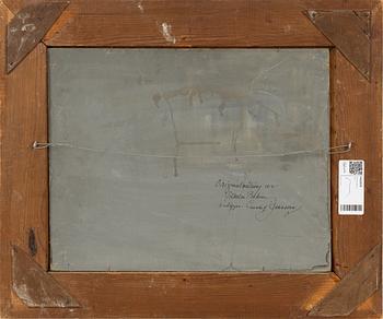 Wilhelm Behm, attributed to, oil on canvas/panel.