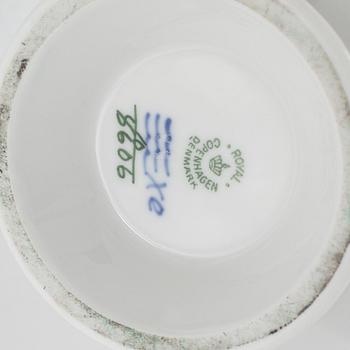 A 71-piece "Blue flower" porcelain dinner and coffee service, Royal Copenhagen, Denmark.