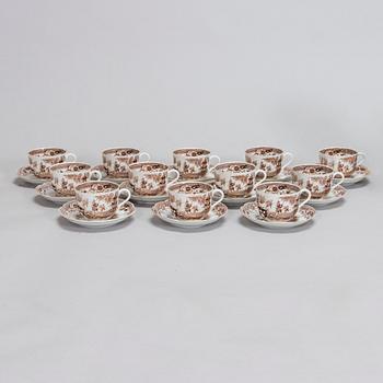 A 47-piece 'Singapore' tea and coffee service, Arabia Finland 1964-1971.