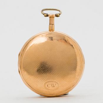 POCKETWATCH, 55 mm, repeter, skeleton watch.