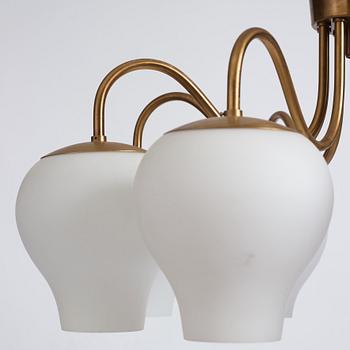 Harald Notini, a ceiling lamp, model '11901', Arvid Böhlmarks Lampfabrik, Sweden, 1950s.