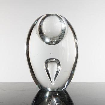 A Timo Sarpaneva glass vase for Iittala.