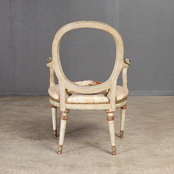 STOL, Italien 1700-tal, nyklasisitisk stil.