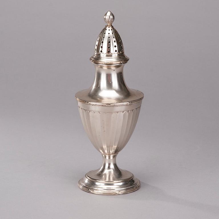 SOCKERRUSKA, silver, London 1906. Vikt 377 g.