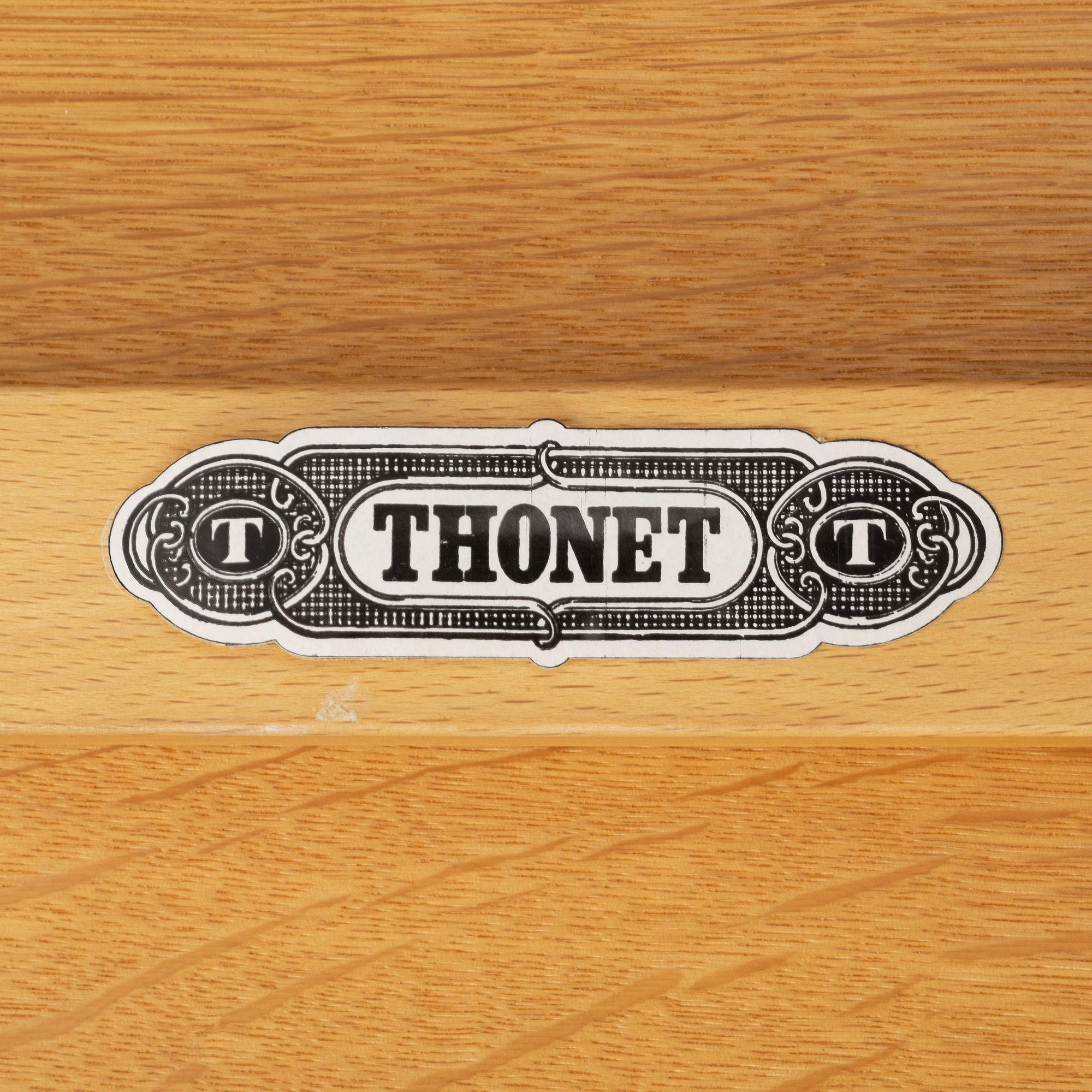 Satsbord, 2 delar, modell 1063 A-B, Thonet, 1980-tal.