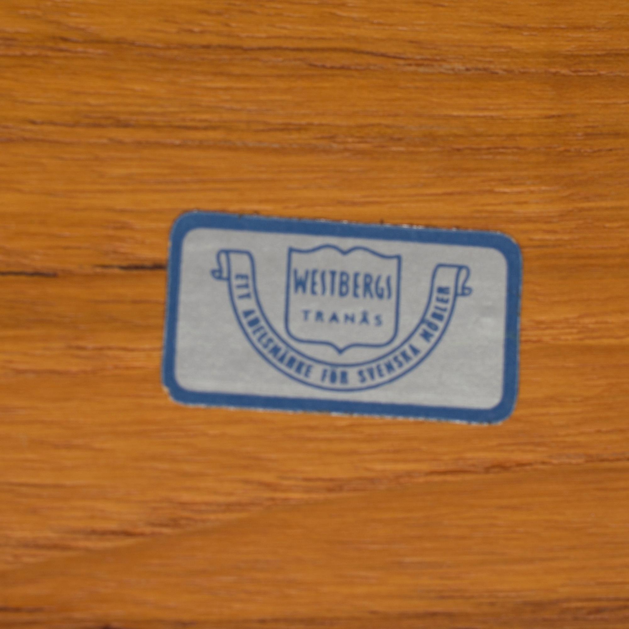 A table by David Rosén, Westerbergs Möbler, Tranås, 20th century.