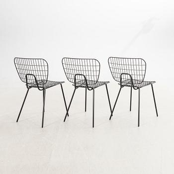Studio WM, chairs, 3 pcs, "String", for Audio Copenhagen, contemporary.