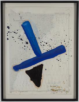 JULIAN SCHNABEL, Silkscreen and offset in colours, signed and numbered 6/75.