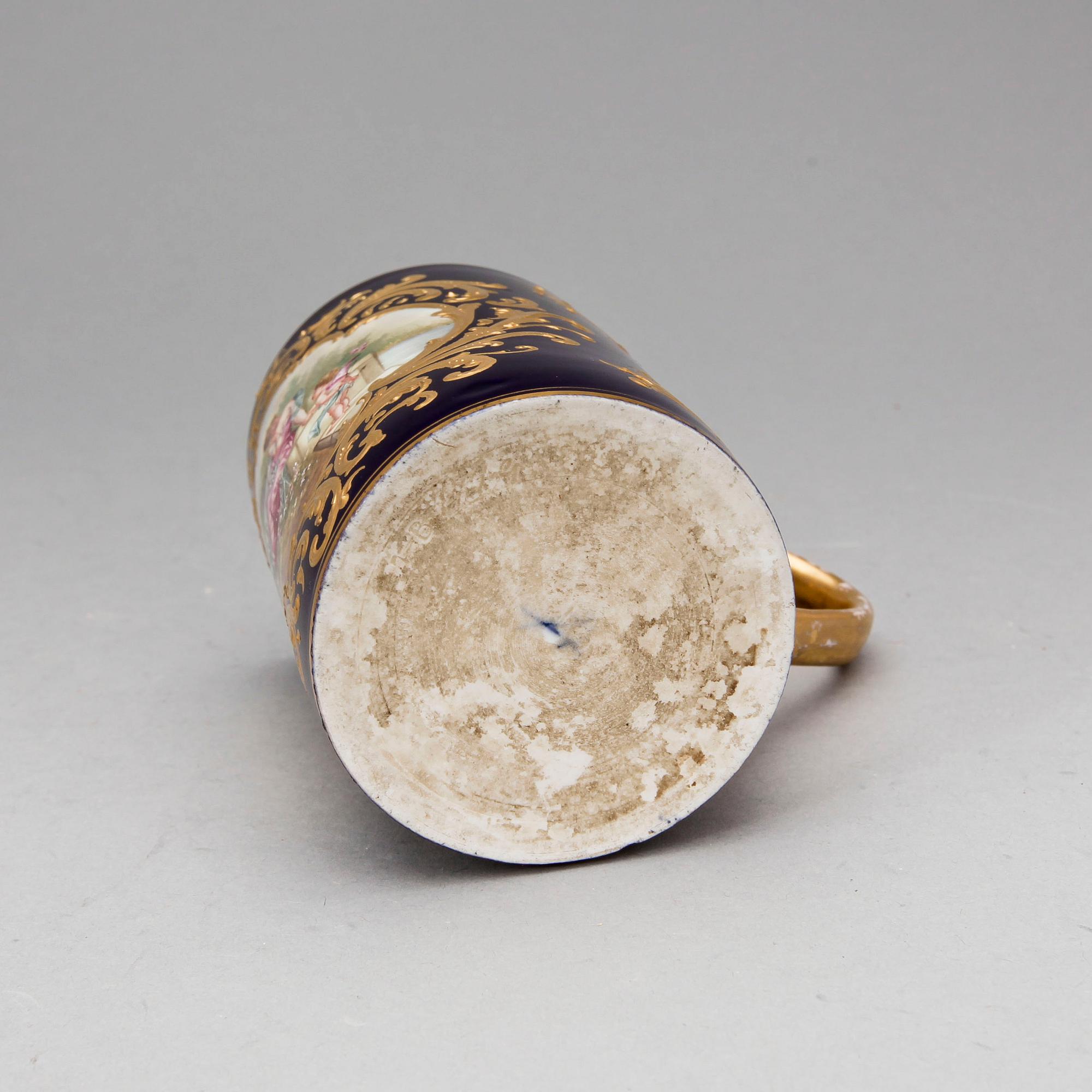 KOPP, Meissenliknande märke, sekelskifte 1800/1900-tal.