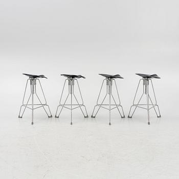 Yasu Sasamoto, pallar, 4 st, "Dulton stool", Dulton Co, 1900-talets andra hälft.