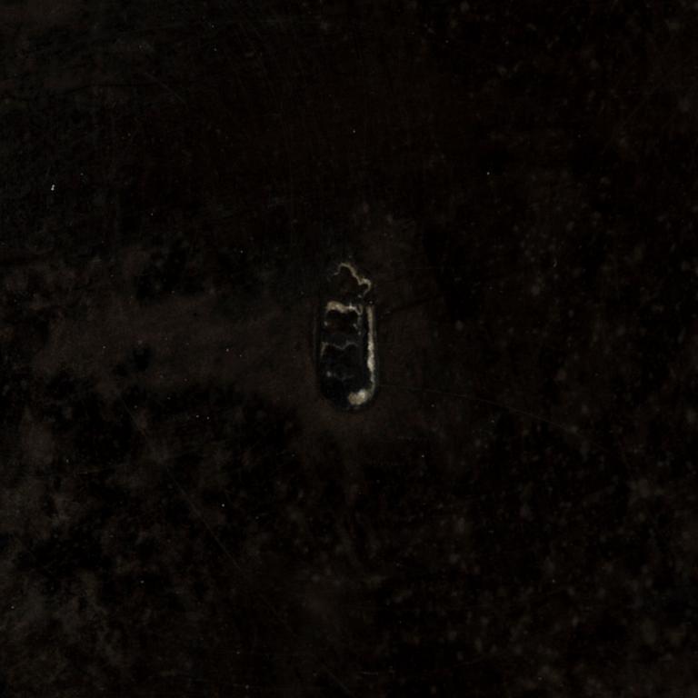 A SILVER WAITER, HOLLAND, 19TH CENTURY.