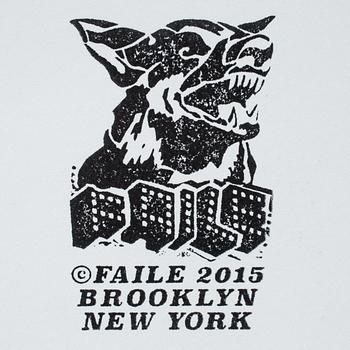 FAILE, "Dog Black Light", print-Multiple , offset, Unnumbered limited edition, signed & studio embossed 2015.