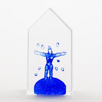 BERTIL VALLIEN, skulptur, signerad och numrerad Kosta Boda 7099518.