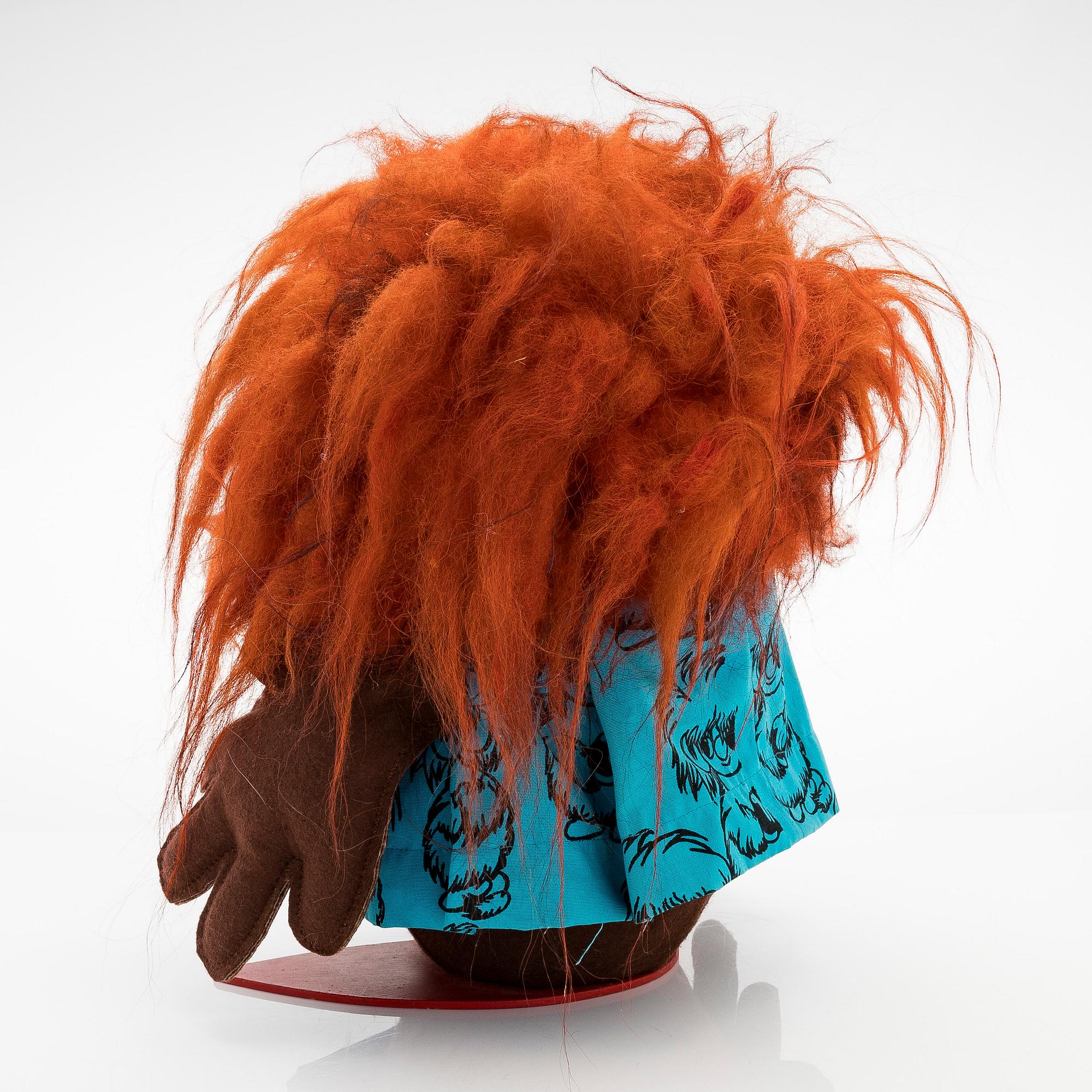 Helena Kuuskoski, A "Hamsteri" puppet for Atelier Fauni, Järvenpää 1960s-70s.