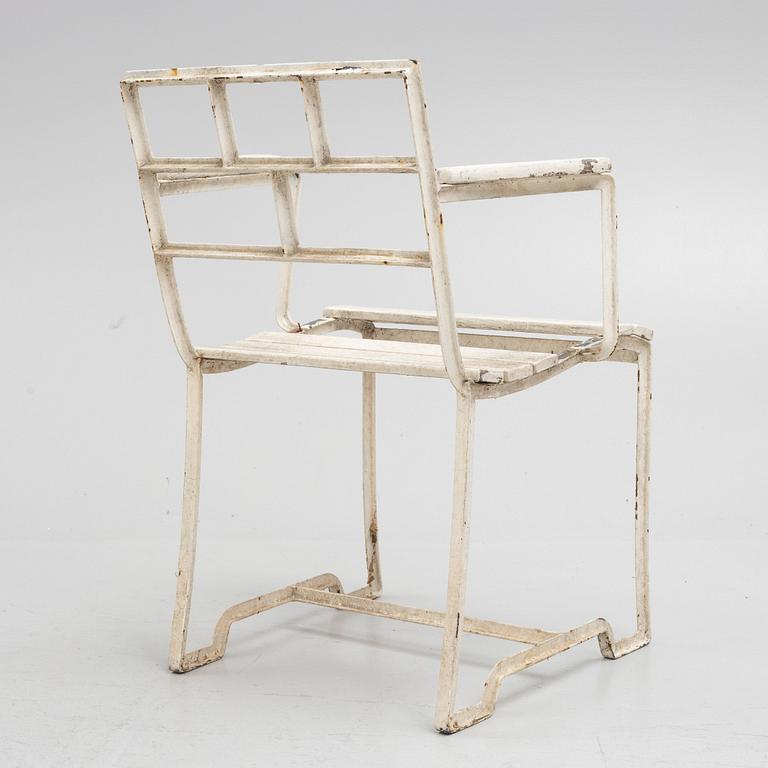 Carl Hörvik, a garden chair, possibly produced by Thulins vagnfabrik, Skillingaryd.