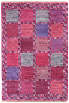 931. CARPET. "Rödingen". Flossa (Knotted pile). 221 x 145,5 cm. Signerad AB MMF BN.