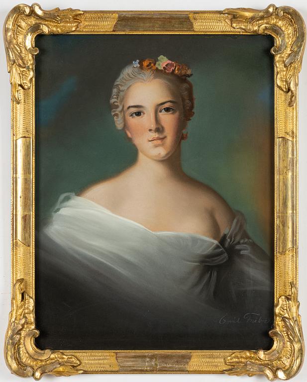 Jean-Marc Nattier, troligen Louise Henriette de Bourbon, Duchesse de Chartres.