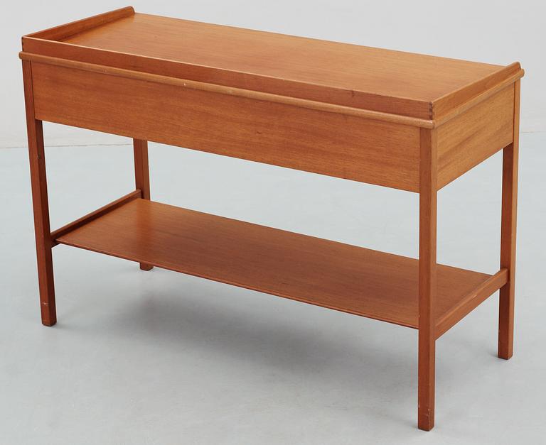 A Kerstin Hörlin Holmqvist mahogny sideboard by Nordiska kompaniet, 1960's.