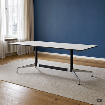 Charles & Ray Eames, Dining table, "Segmented Table", Vitra.