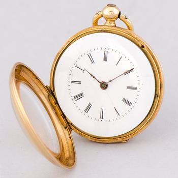 A POCKET WATCH, 34 mm.