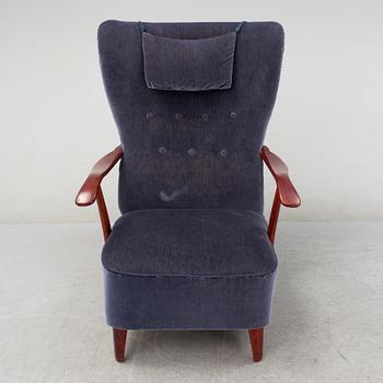 EASY CHAIR, probably 1940s / 50s.